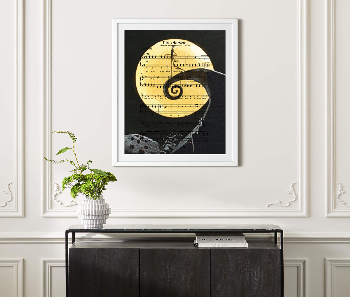 Nightmare Before Christmas Wall Art  | Lisa Jaye Art Designs