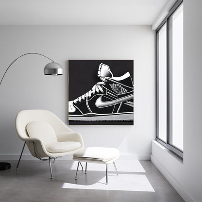 Sneakerhead wall art