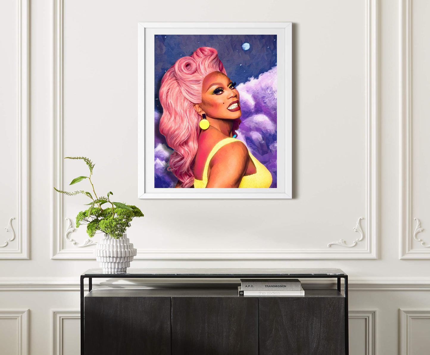 Rupaul Wall Art  | Lisa Jaye Art Designs