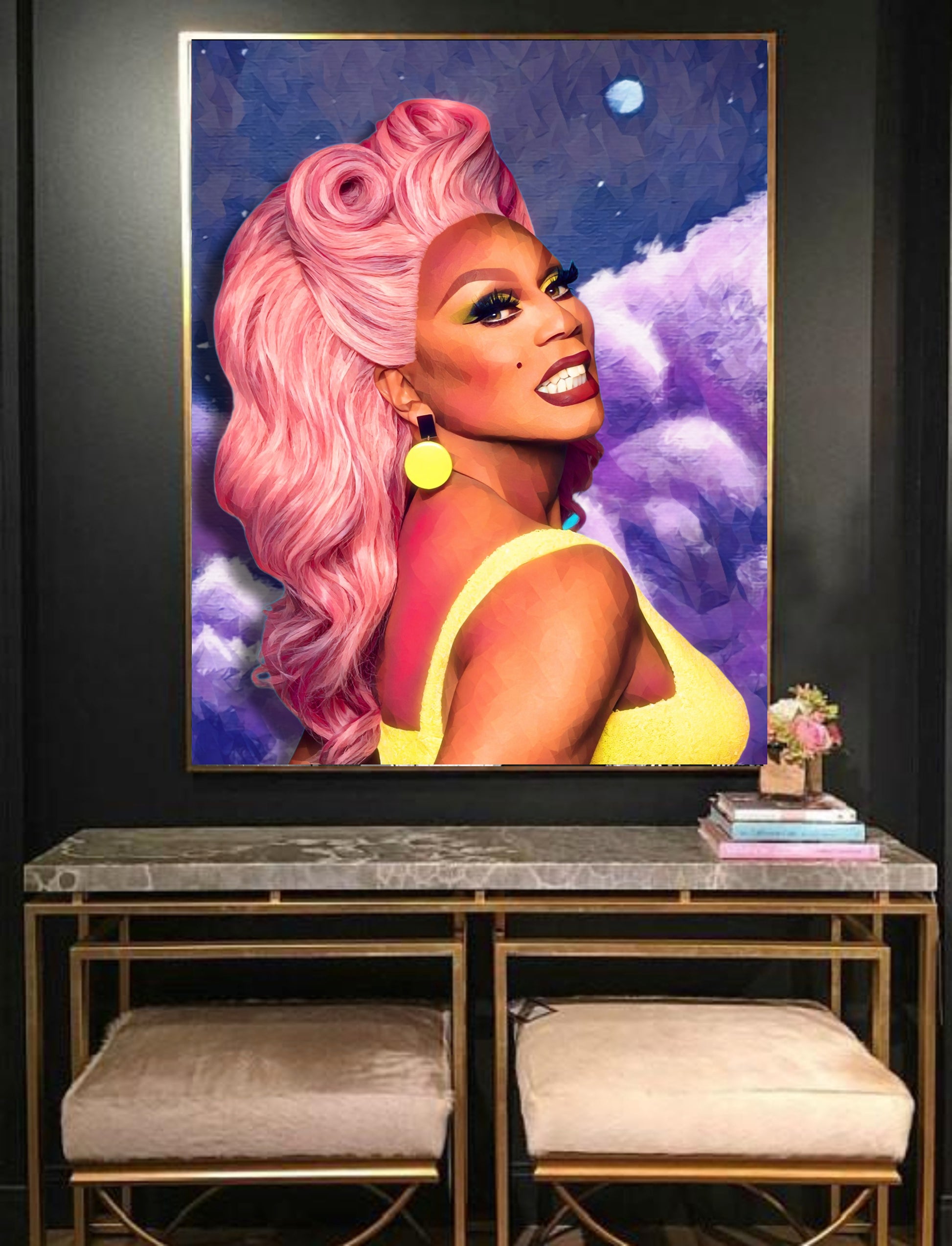 Rupaul Painting