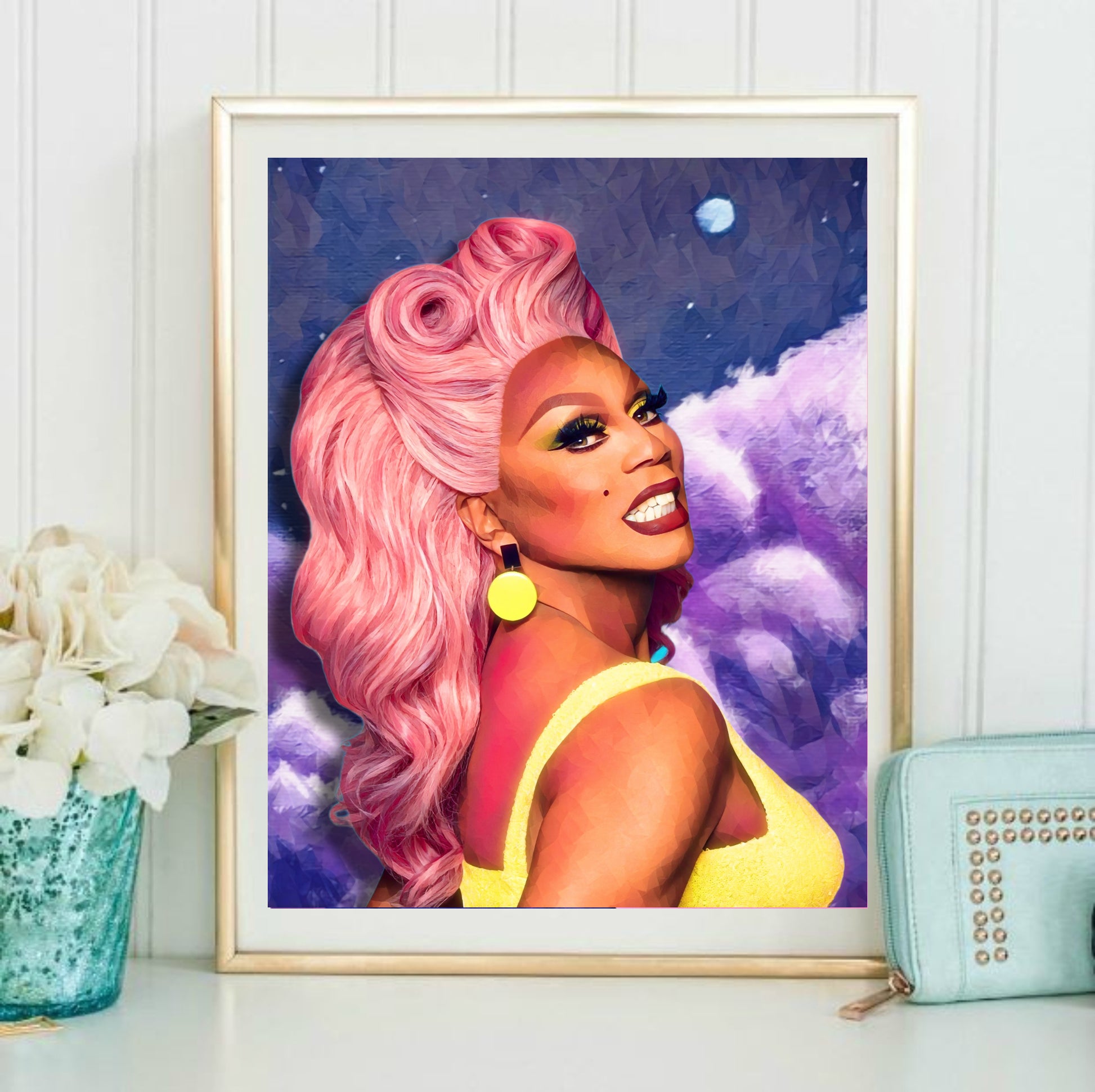 Rupaul Wall Art Print Painting Poster Canvas