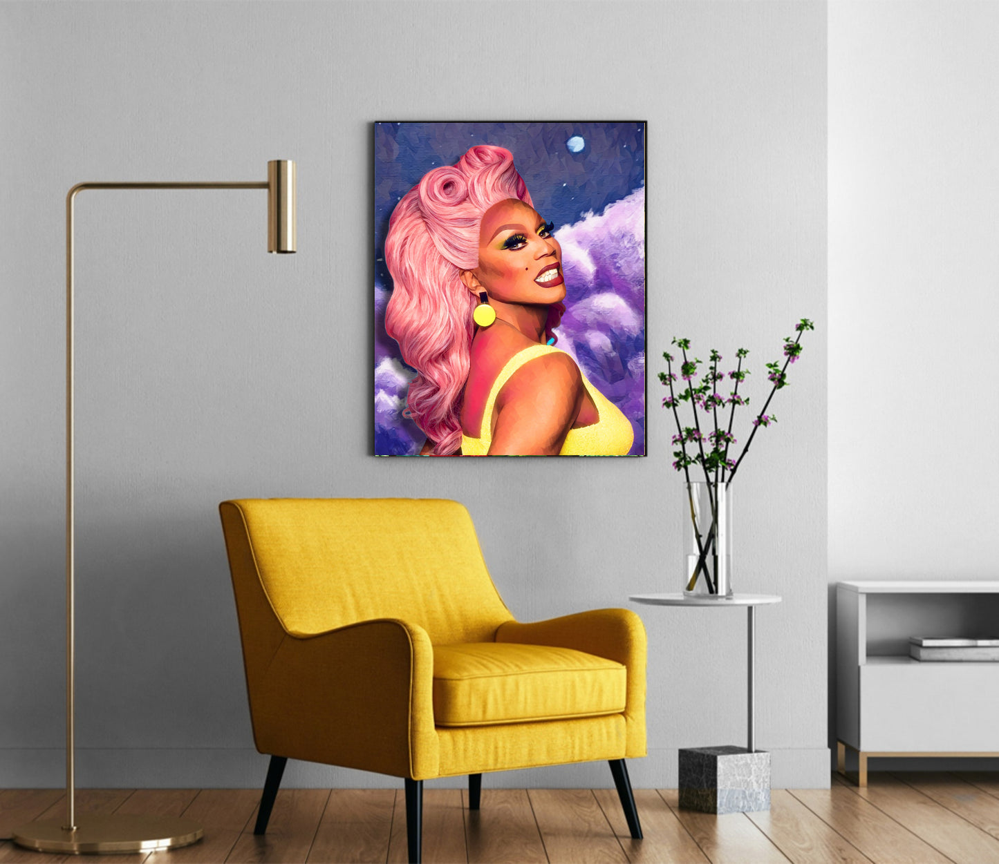 Rupaul Wall Art  | Lisa Jaye Art Designs