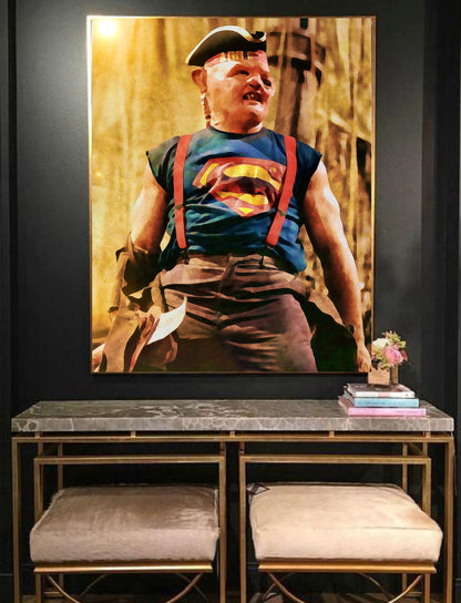 Goonies Sloth Wall Art  | Lisa Jaye Art Designs