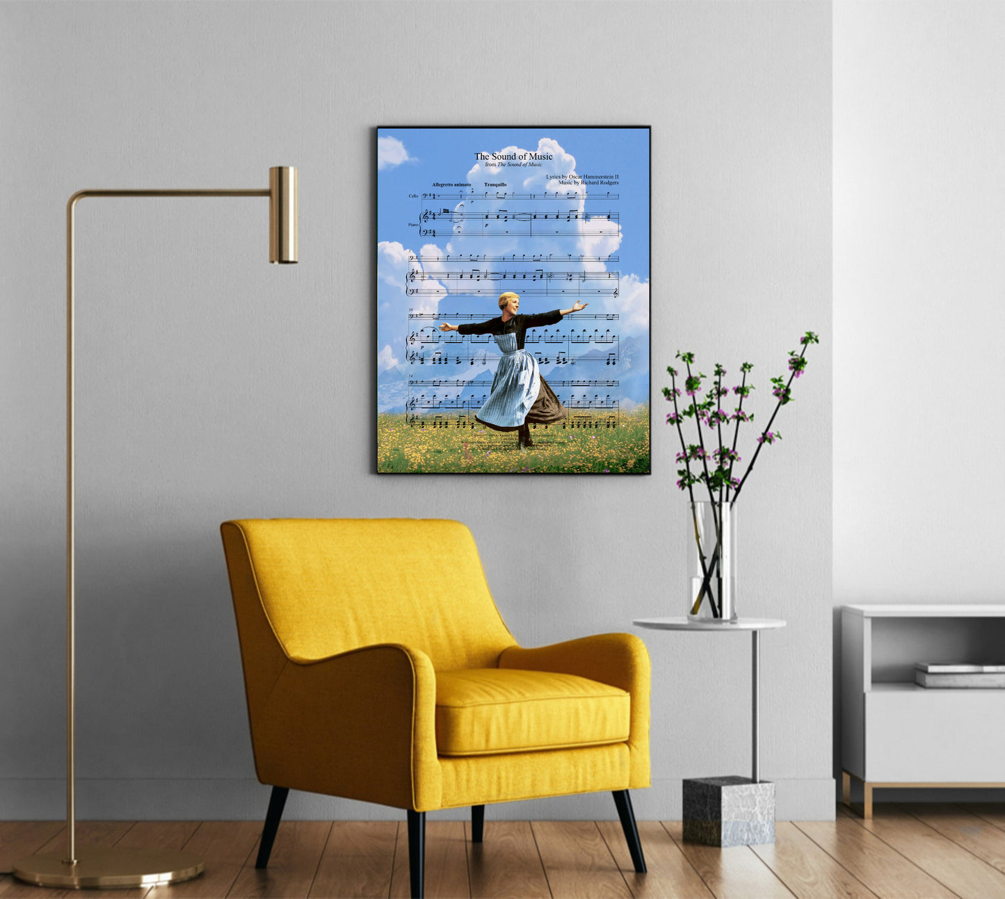 Sound of Music Wall Art  | Lisa Jaye Art Designs