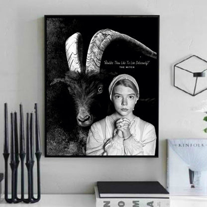 The Witch Wall Art  | Lisa Jaye Art Designs