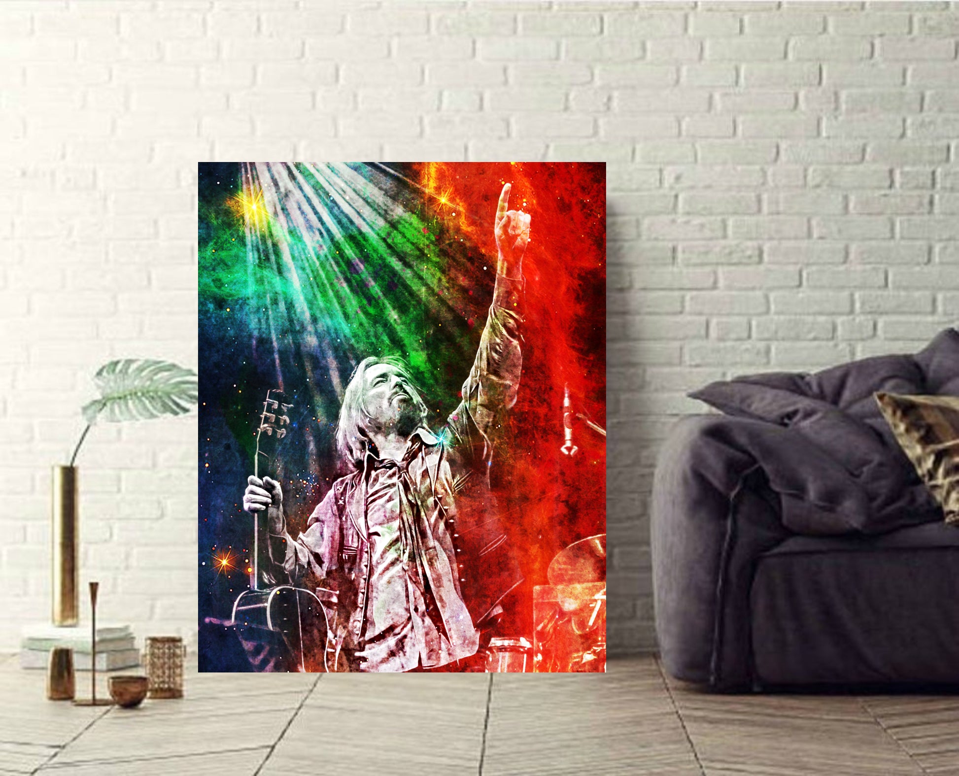 Tom Petty canvas art