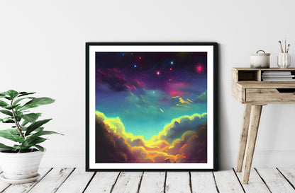 fantasy sky wall art print