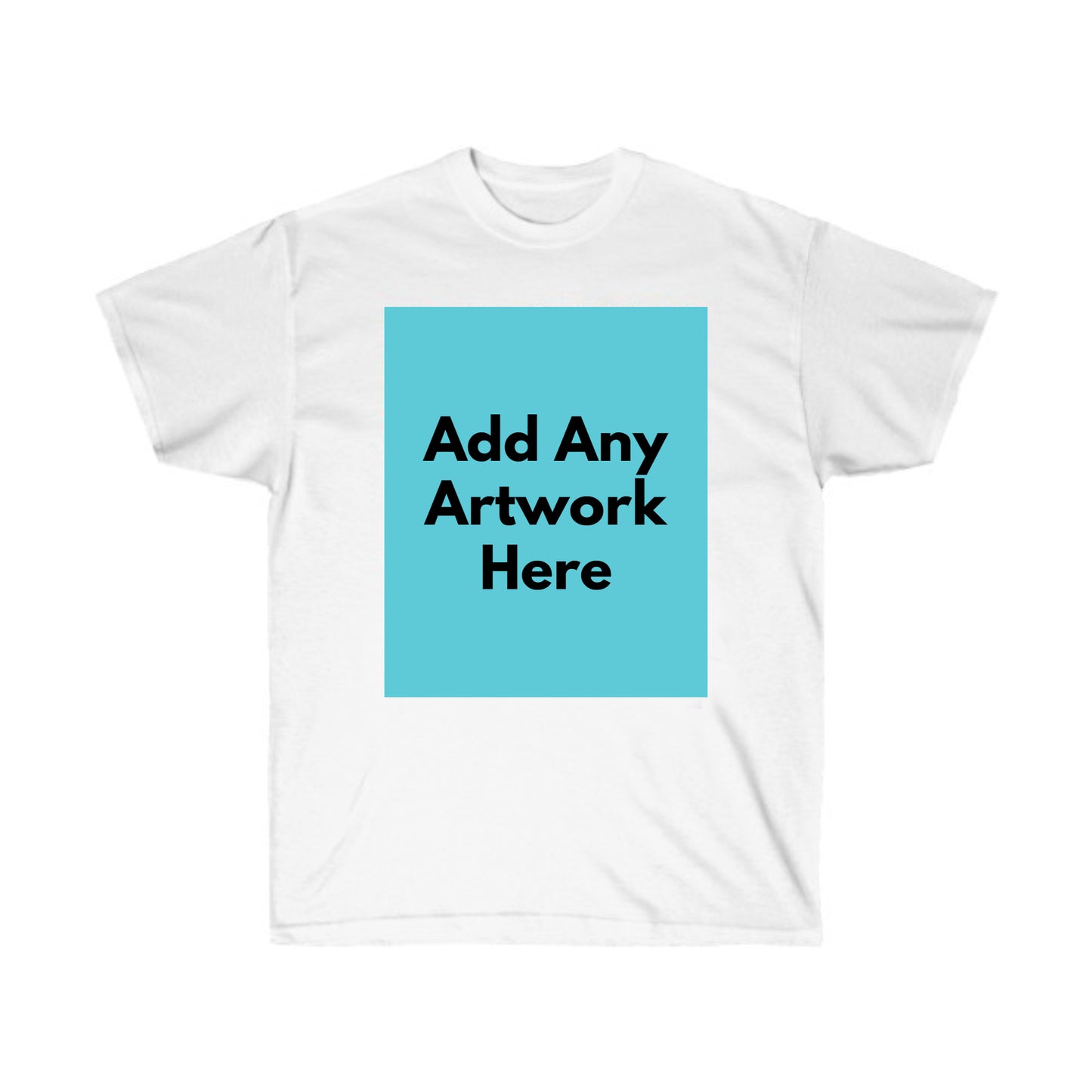 White Unisex T-Shirt - Customize w/ Any Art