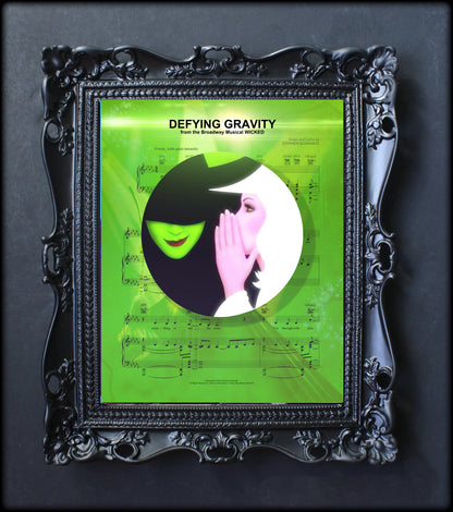 Wicked Defying Gravity song art