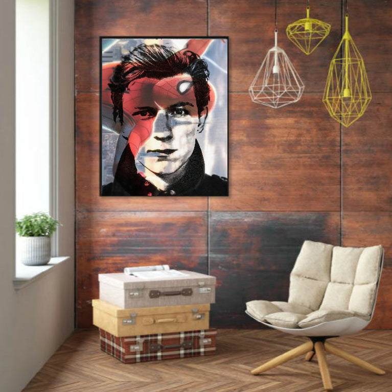 Tom Holland Spider-Man Wall Art Artwork Poster Print Canvas Gift