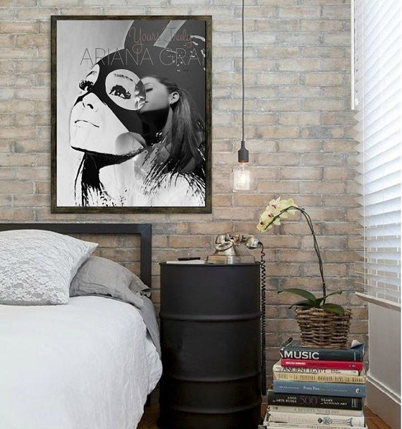 Ariana Grande Art Print, Wall Art, Poster, Artwork, Canvas