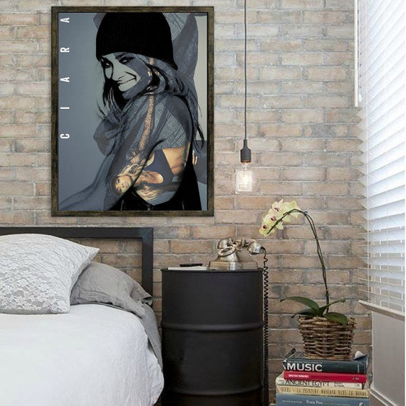 Ciara Art Print, Wall Art, Poster, Artwork, Canvas