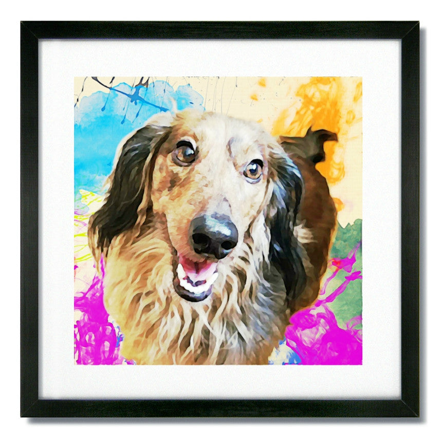 Custom Pet Art - Watercolor Style