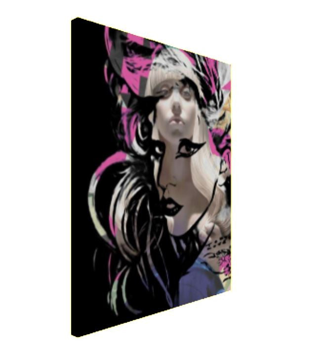 Lady Gaga Wall Art  | Lisa Jaye Art Designs