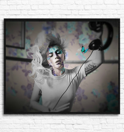 Lady Gaga Wall Art Artwork Canvas Poster Art Print