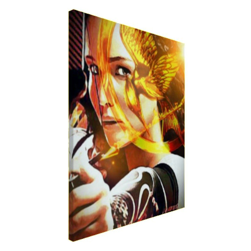 Hunger Games Katniss Wall Art  | Lisa Jaye Art Designs