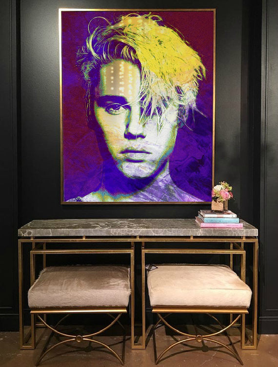 Justin Bieber Wall Art Artwork Poster