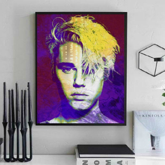 Justin Bieber Wall Art Artwork Poster