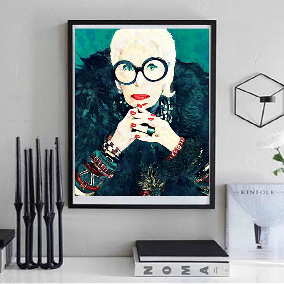 Iris Apfel Wall Art