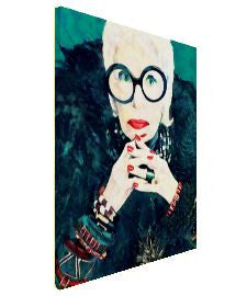 Iris Apfel Wall Art  | Lisa Jaye Art Designs