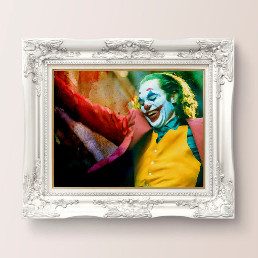 joker wall art poster gift joaquin phoenix 2019