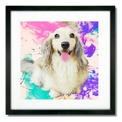 Custom Pet Art - Watercolor Style