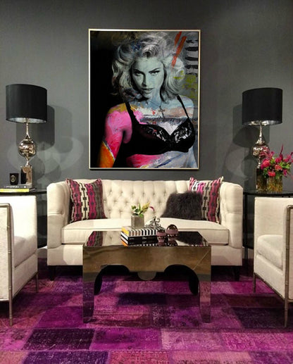 Madonna Wall Art, Artwork, Poster, Painting