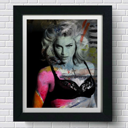 Madonna Wall Art, Artwork, Poster, Painting