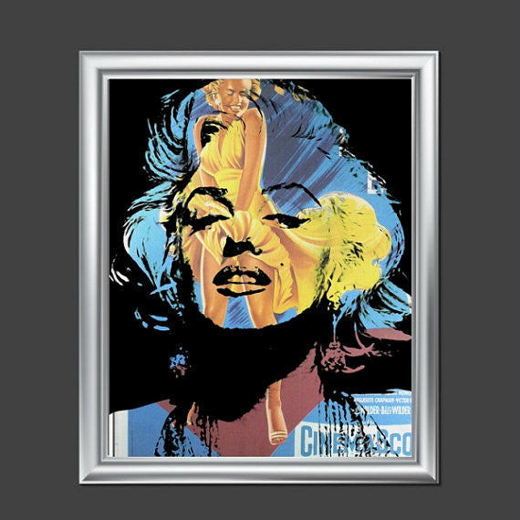 Marilyn Monroe Wall Art Painting Artwork Poster Canvas