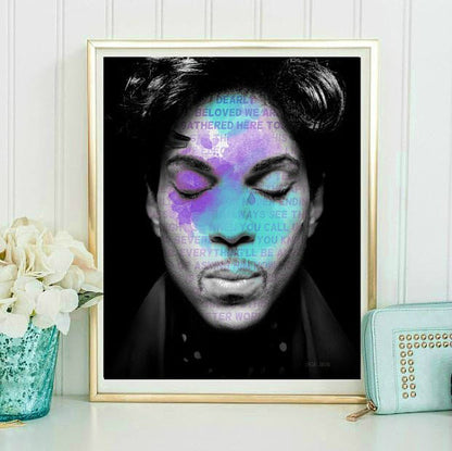 Prince Wall Art by Lisa Jaye