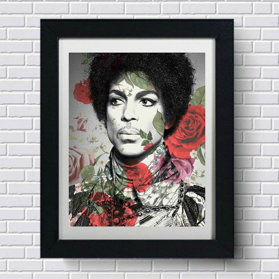 Prince Wall Art by Lisa Jaye