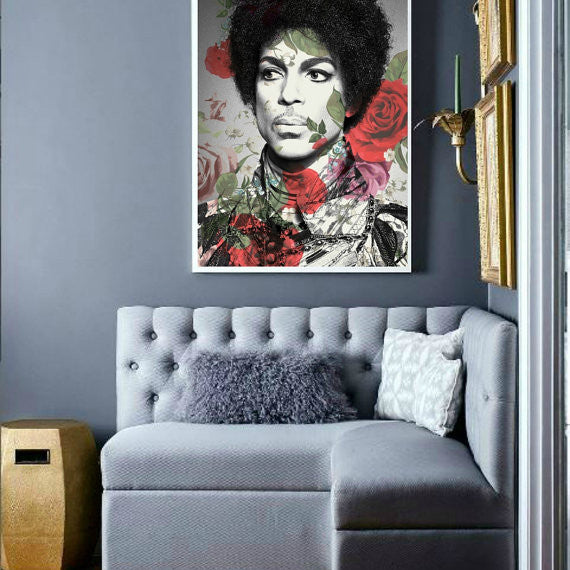 Prince Wall Art by Lisa Jaye