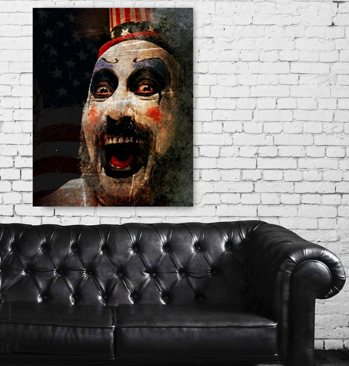 Captain Spaulding Wall Art  | Lisa Jaye Art Designs