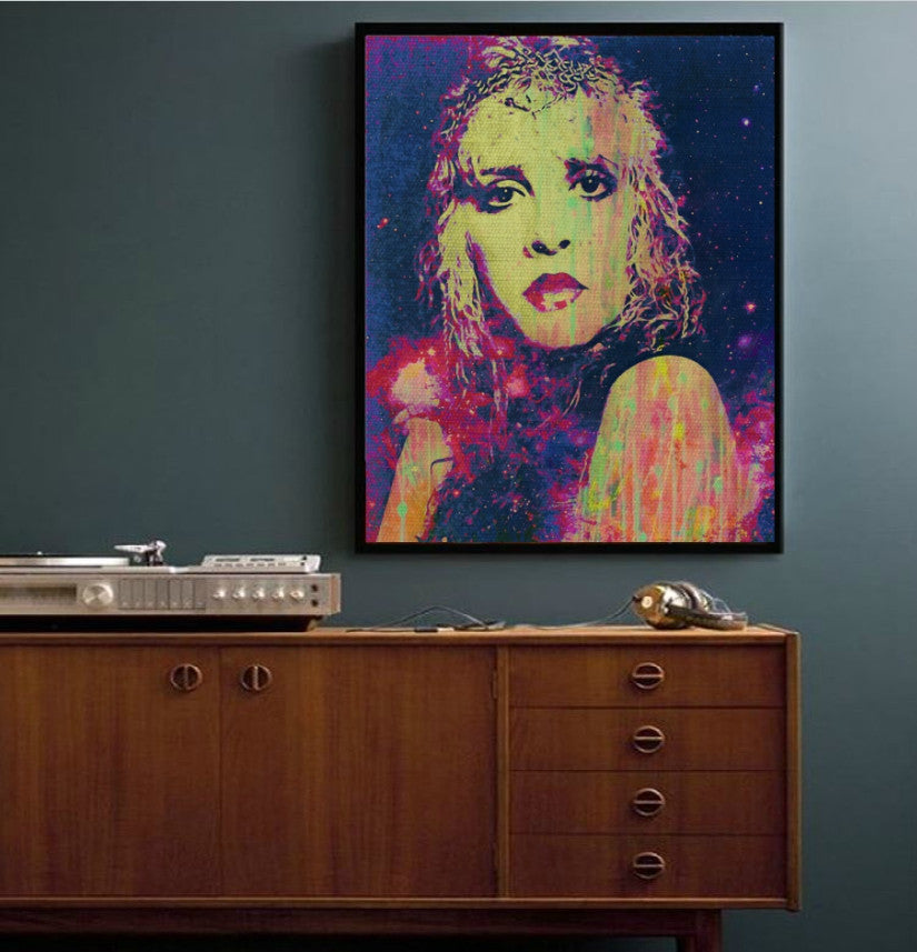 Stevie Nicks Wall Art Poster Painting Canvas Art Print