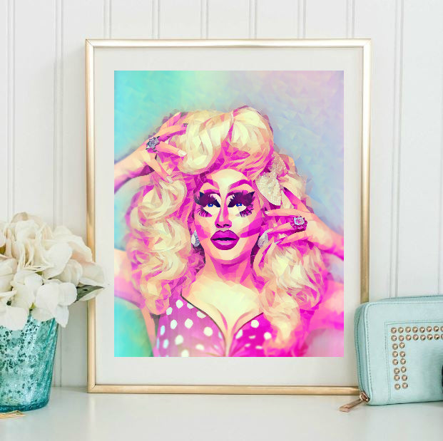 Trixie Mattel Wall Art artwork