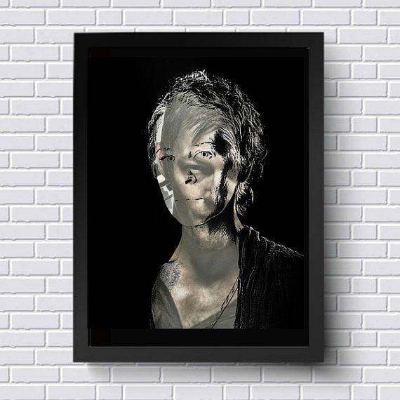 Carol The Walking Dead Wall Art Artwork Canvas Poster Art Print