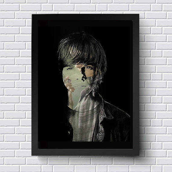 TWD The Walking Dead Carl Wall Art Artwork Poster