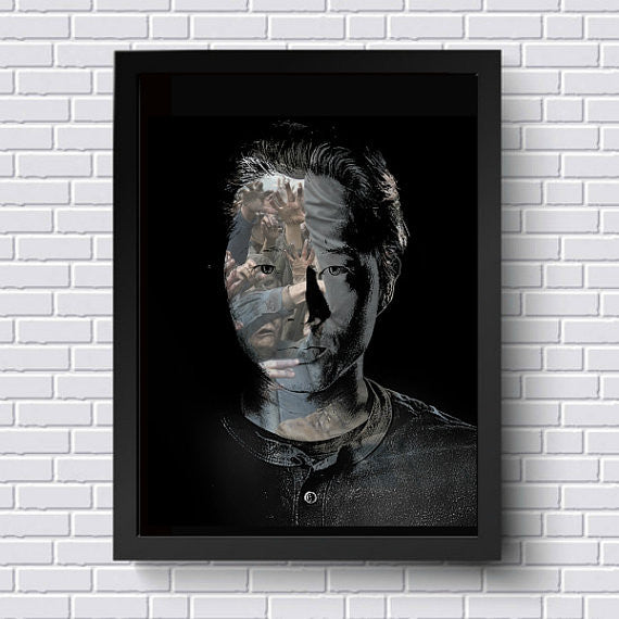 TWD The Walking Dead Glenn Wall Art Artwork Poster